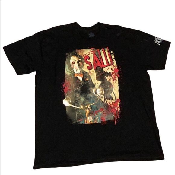 Saw Universal Studios T-Shirt Mens Size: XXL - Picture 1 of 3